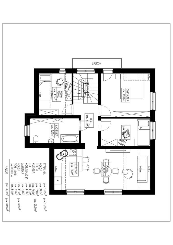 Dom z dwoma niezależnymi mieszkaniami | Polkowice Dolne-17