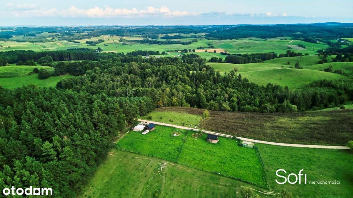 Suwalski Park Krajobrazowy! Piękna PODWÓJNA  działka z Pozw. na Bud.!-5