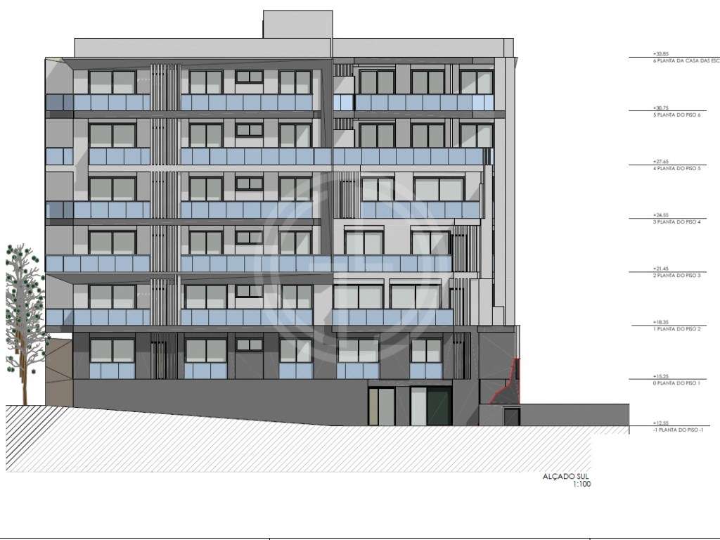 Terreno com projeto aprovado em Quarteira - Grande imagem: 4/31