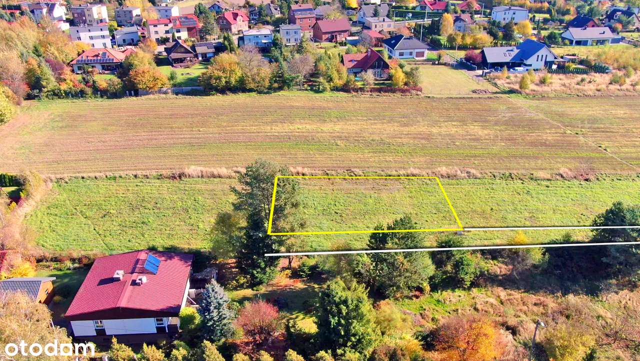 Działka pod zabudowę jednorodzinną Wyry-6