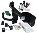 BMW X1 E84 2009-2015 WYPINANY POZIOMO ZA POMOCĄ DŹWIGNI NOWY HAK HOLOWNICZY Z MODUŁEM13PIN - 2