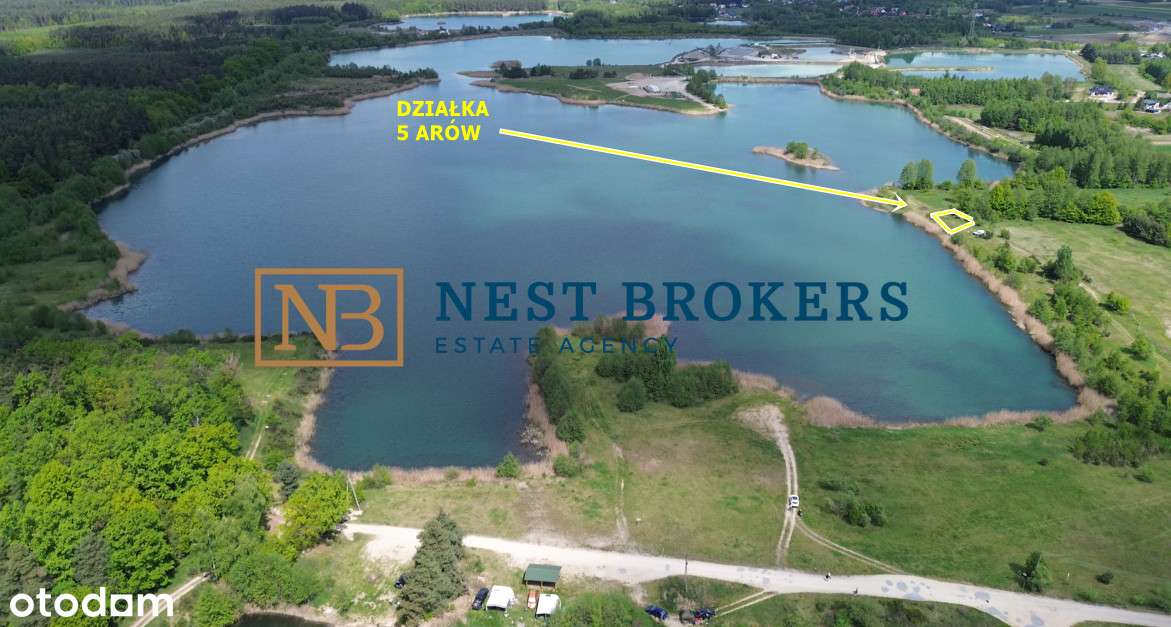 Działka z linią brzegową. Małopolska. Wojnicz. - Pełny obrazek: 1/18