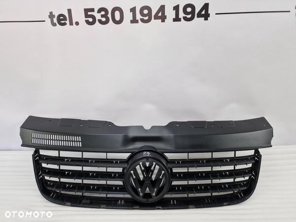 VW T5 7H5 MULTVAN 03-08 ATRAPA / GRILL PRZEDNI PRZÓD , NR 7H5807101/8 , NR AUKCJI GR90 - 1