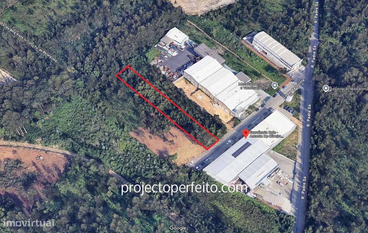 Lote Industrial  Venda em Paramos,Espinho - Grande imagem: 4/8