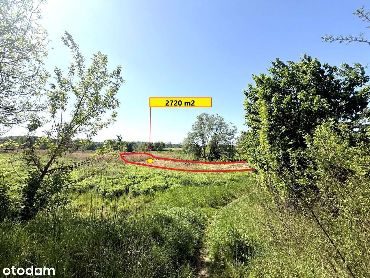 Działka rolka/łąka 2720 m2 w Zabrzu - Rokinicy