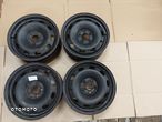 VW GOLF IV A3 8L LEON I FELGI STALOWE 15'' 5x100 6J ET38 KOMPLET 1J0601027Q - 1