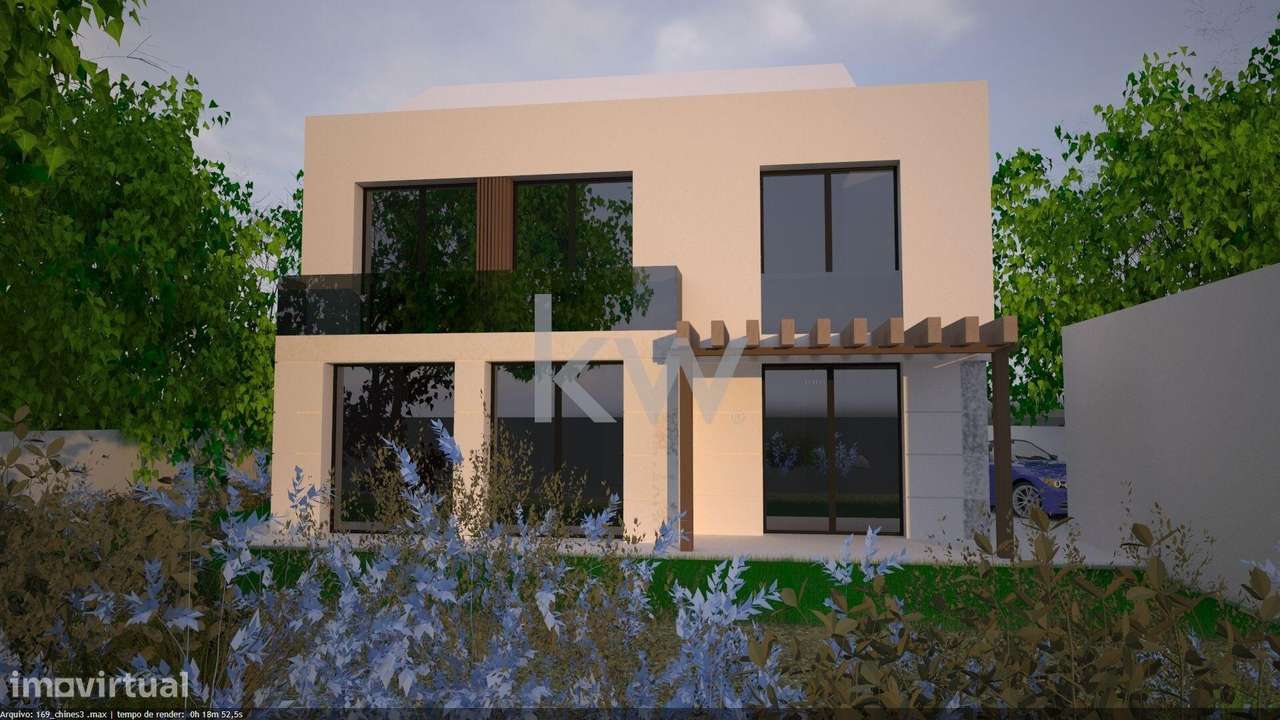 Terreno Urbano com Projecto Aprovado no Cacém para moradia T5 - Grande imagem: 5/9