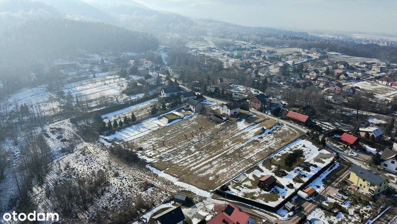 Działka budowlana w górach|Szlaki piesze z domu| WZ i media w działce!-6