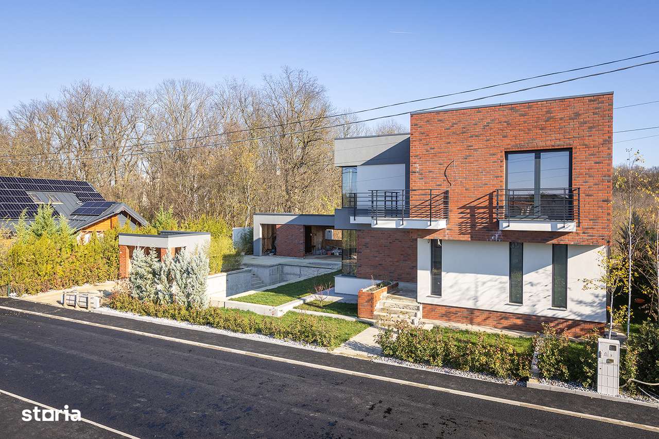 Pădurea Vlăsiei Design Modern Relaxare deplină Vilă cu Piscină-7