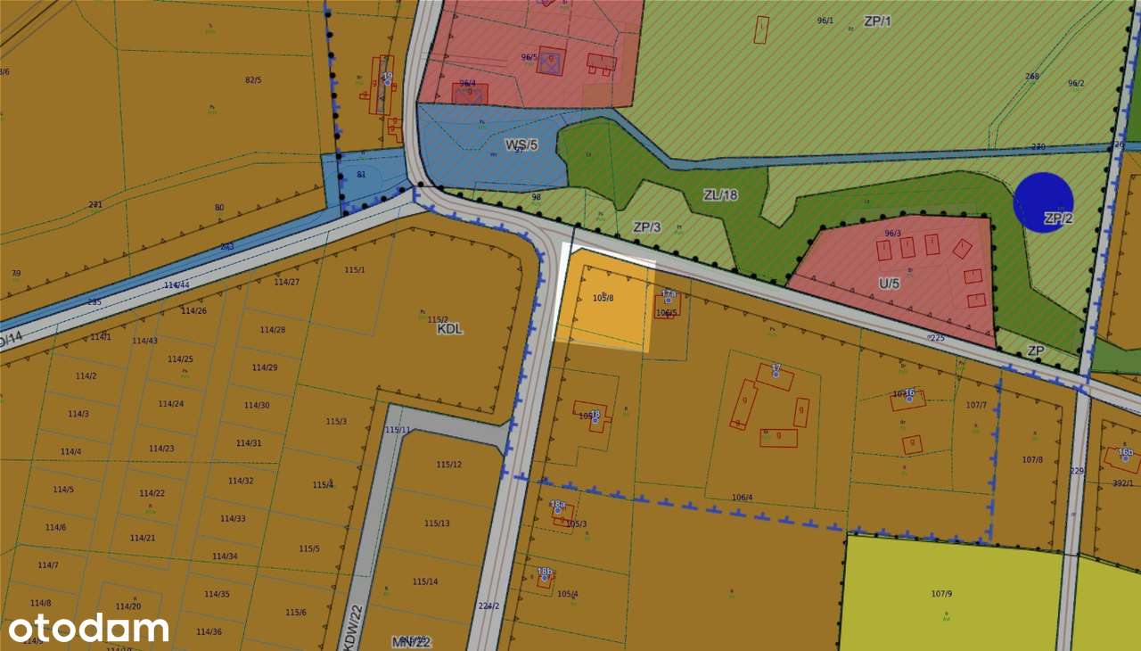 możliwość podziału, możliwa zabudowa bliźniacza i szeregowa - Pełny obrazek: 5/5