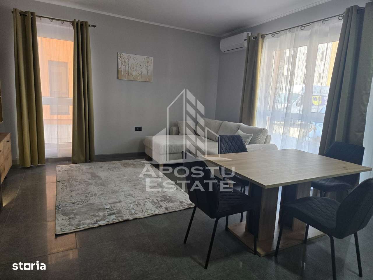 Apartament cu doua camere, centrala proprie, parcare, parter - Imagine principală: 4/8