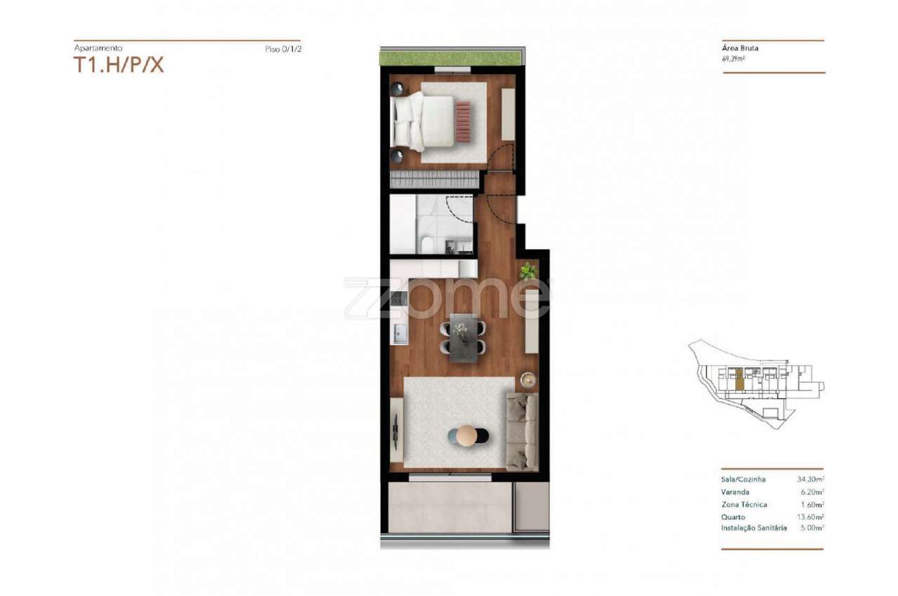 Apartamento T1 X, Santa Luzia, Funchal-30