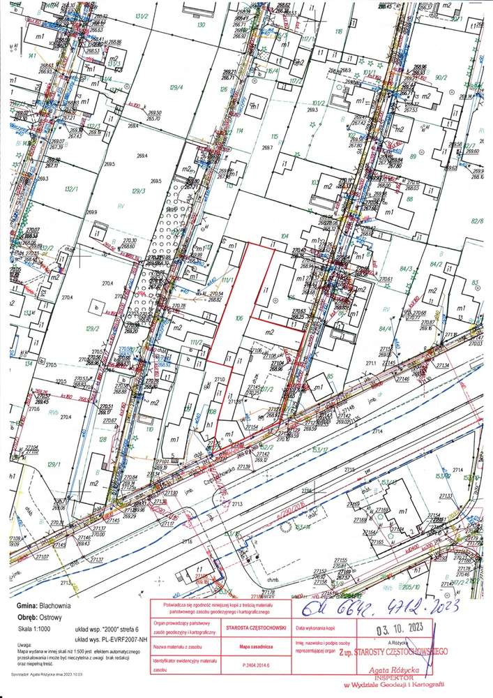 Działka zabudowana Pawilon Warsztaty Dom Częstochowa Blachownia - Pełny obrazek: 3/3