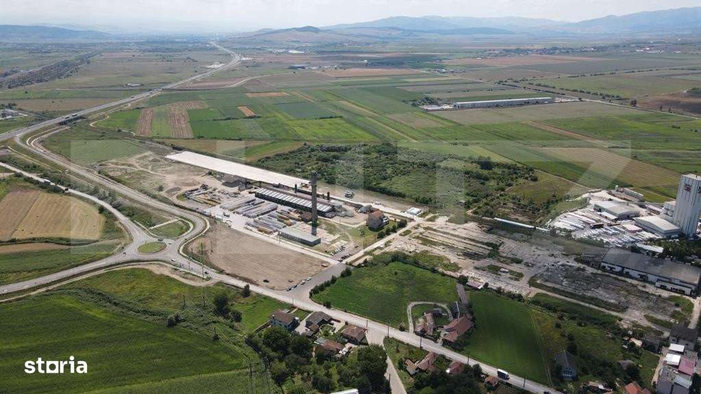 Teren intravilan, 10000 mp, zona industriala Teius - Blaj iesire de pe - Imagine principală: 1/7
