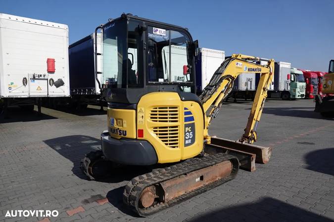 Komatsu PC 35 MR-3 / 2015 / 5600MTH / MINI EXCAVATOR / SET GALETE - 7