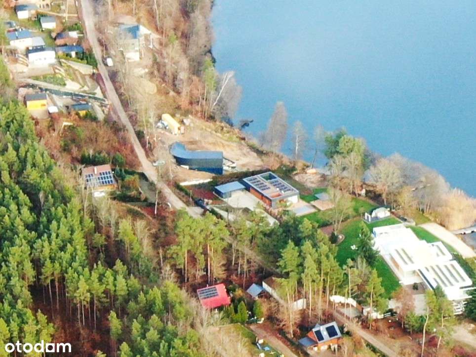 Widokowa działka nad Jeziorem Mausz – las za plecami, woda w zasięgu - Pełny obrazek: 2/5