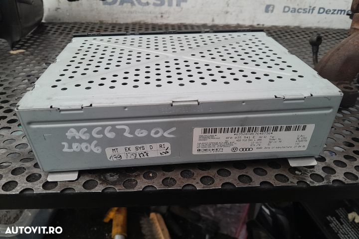 Radio cd 4F0035541E Audi A6 4F/C6  [din 2004 pana  2008] wagon 5-usi - 1