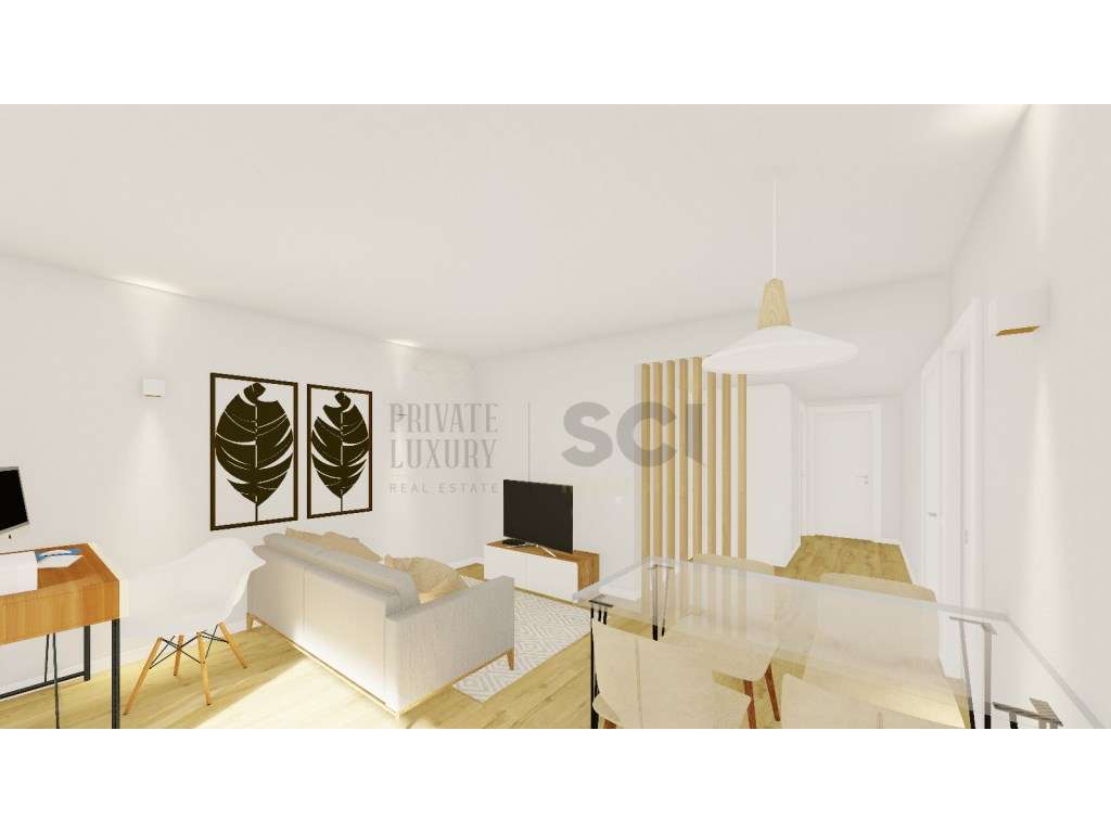 Apartamento T3 duplex, com varandas, na Quinta do Conde-14