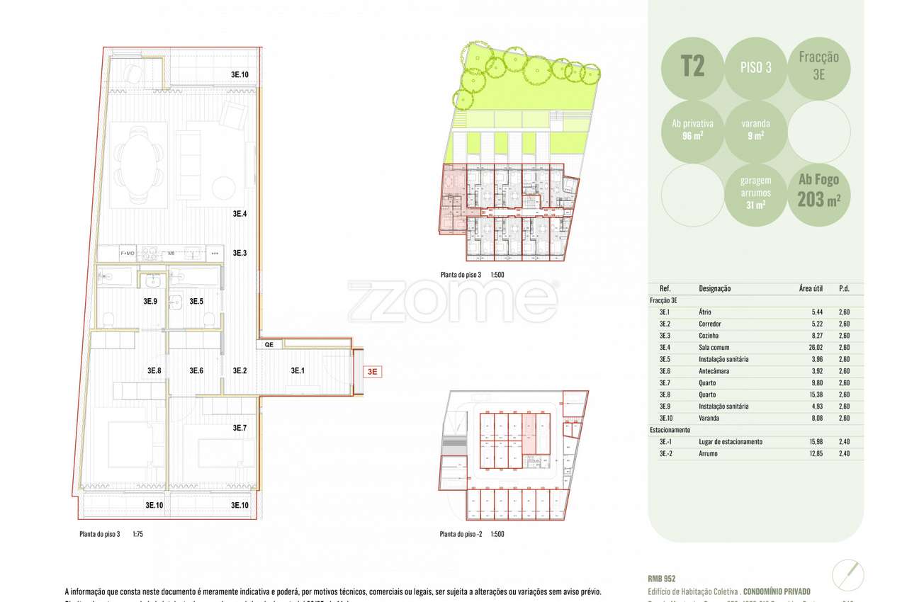Apartamento T2 NOVO | R. Montes Burgos - Porto - Grande imagem: 5/5
