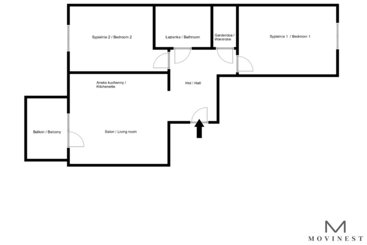 Jeżyce | 3 pokoje | garaż i balkon | 2016 r.-12