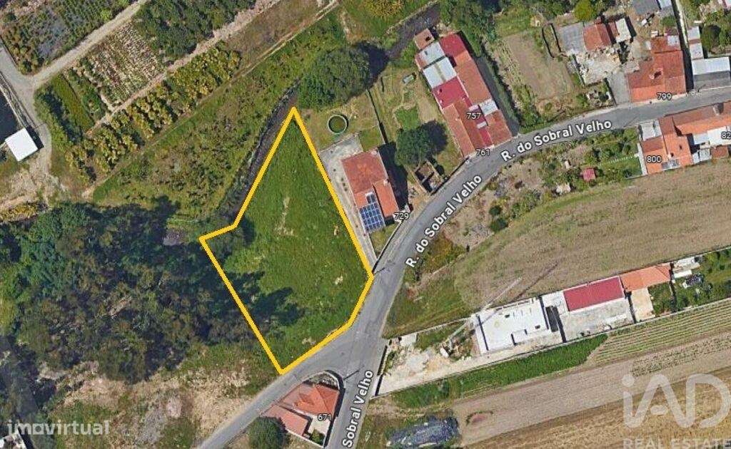 Terreno em Ovar, São João, Arada e São Vicente de Pereira Jusã de 1405 - Grande imagem: 4/4