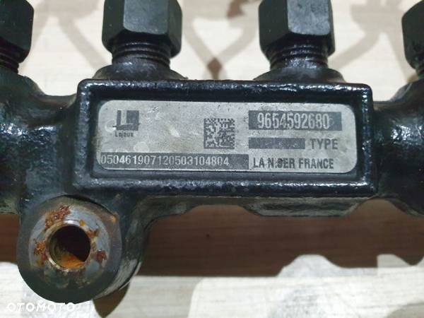 LISTWA WTRYSKOWA 9654592680 CZUJNIK PEUGEOT 407 - 3