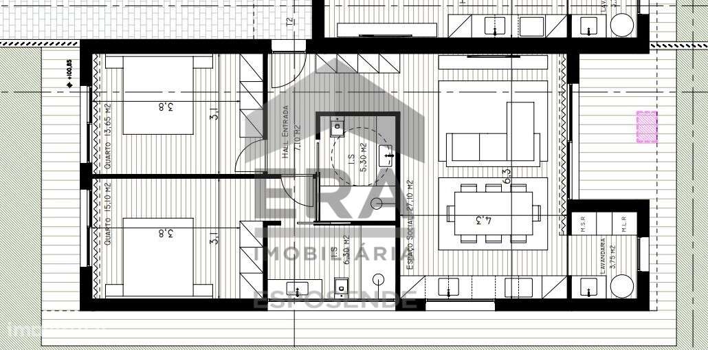 Apartamento T2 em construção Anha/Viana do Castelo-6
