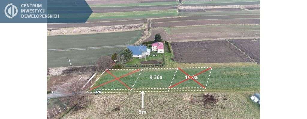 Urokliwa działka budowlana ok 10a Budziwój. - Pełny obrazek: 1/16