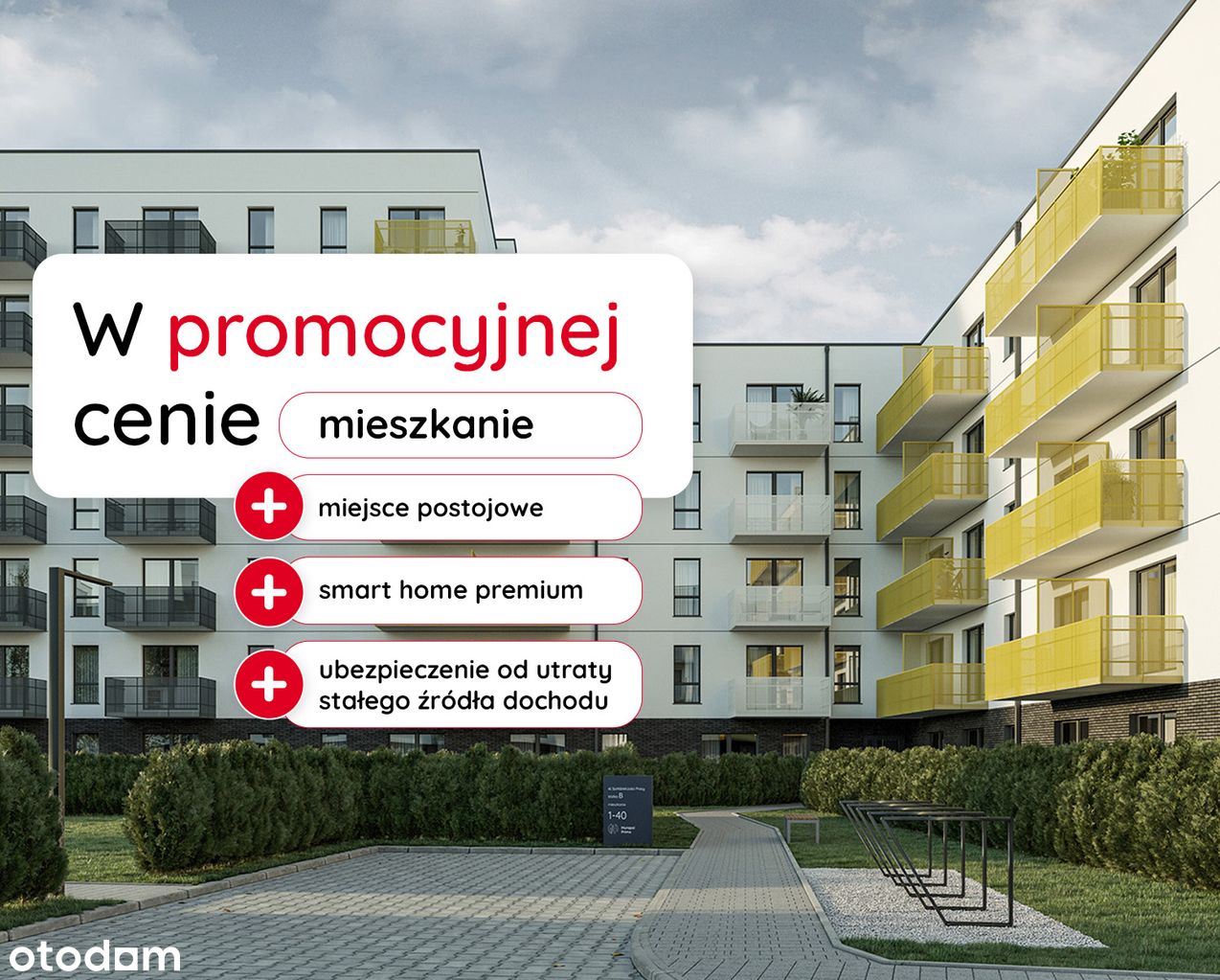 4-pokojowe mieszkanie 59m2 + balkon Bez Prowizji