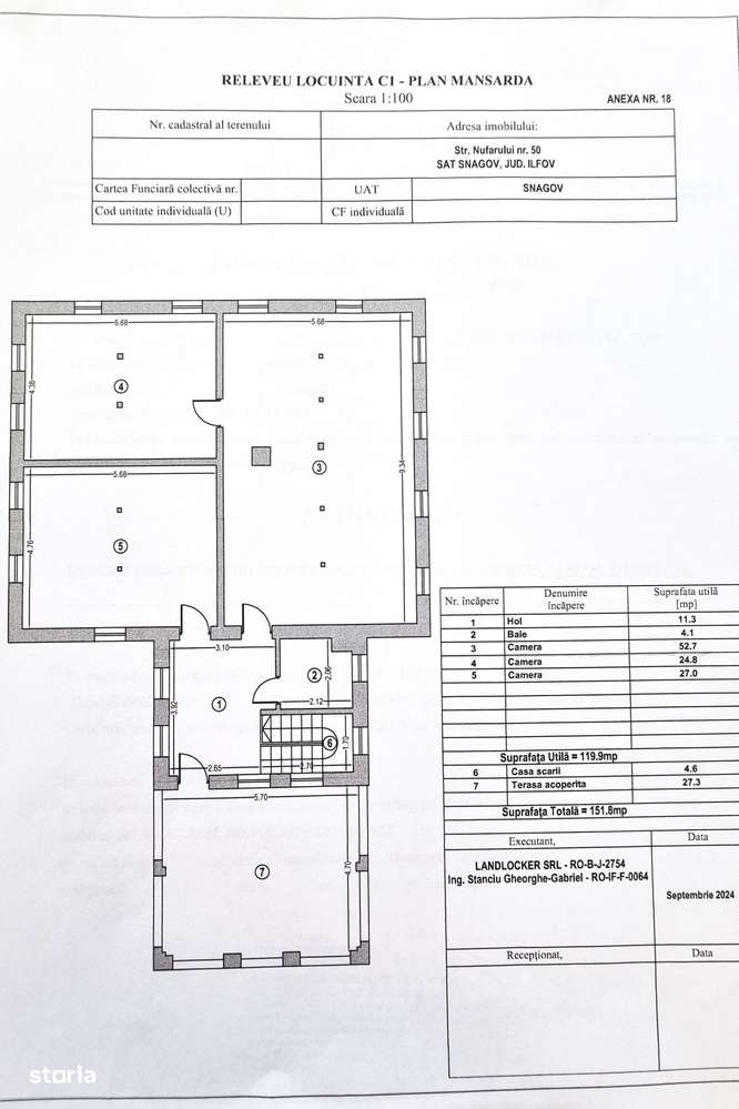 Vanzare vila 6 camere 316mp + garaj + teren 1490mp Centru Snagov ILFOV-8