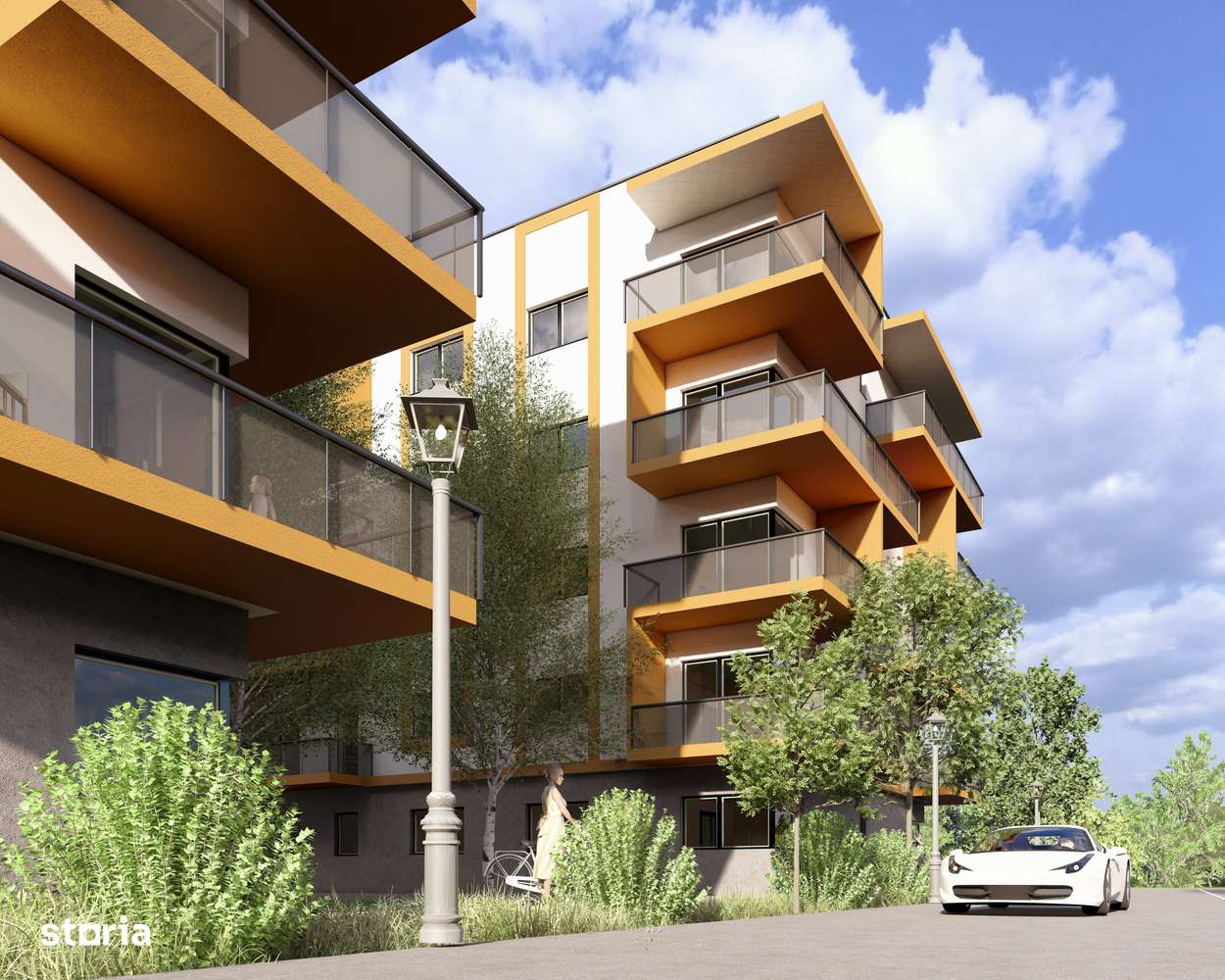 Vand teren de bloc autorizat ,P+4 in ansamblu de 10 blocuri,Dobroesti! - Imagine principală: 5/8