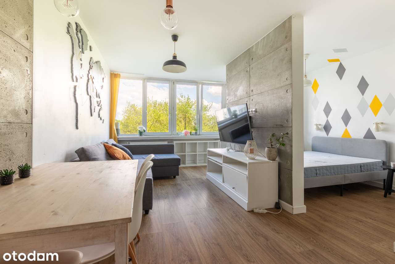 Zielona okolica | Metro | garderoba | 35,5m2 | Żoliborz - Pełny obrazek: 4/10