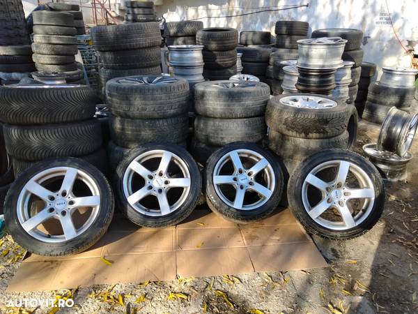 Set jante aliaj 17'' KBA48546 7.5JX17 EH2+ ET 34 BMW si anvelope iarna 225/45/R17 - 2