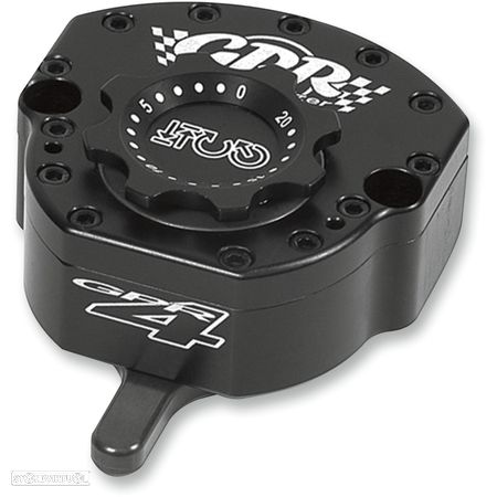 gpr steering stabilizer v4 honda sport black - 1