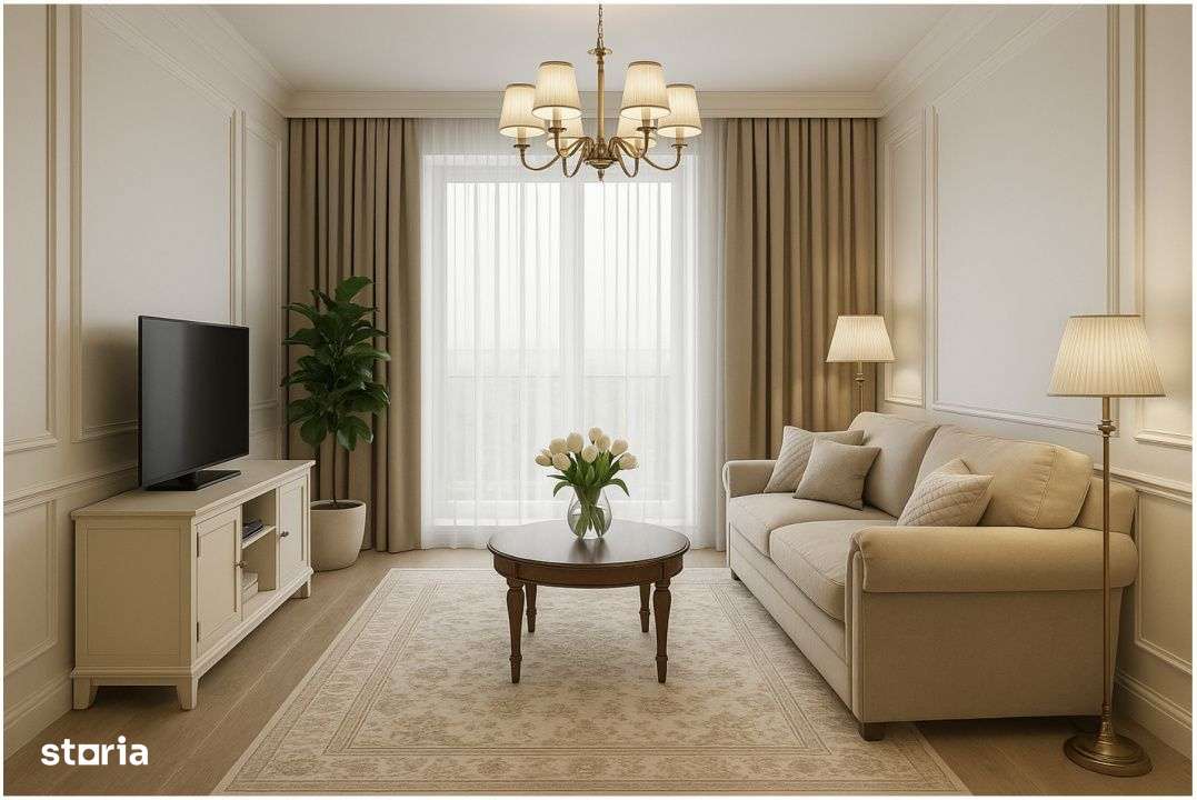 Tomis Nord - Vanzare apartament decomandat cu 2 camere,  bloc nou. - Imagine principală: 1/20