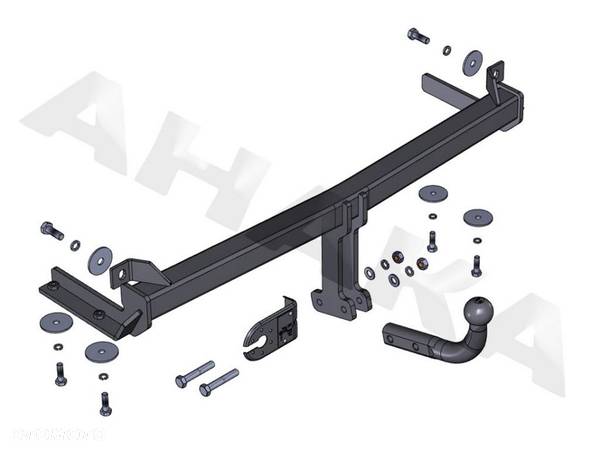 Hak Holowniczy Odkręcany Do Vw Volkswagen Polo Classic Sedan 1995-1999 - 3