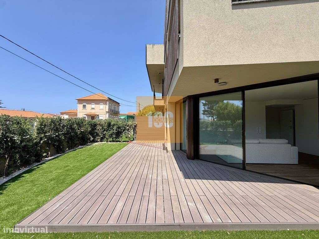 T1 novo com jardim na Granja-24