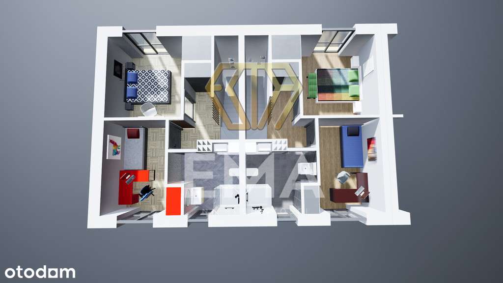 Nowoczesna szeregówka w Starczy-8