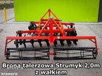 Brona talerzowa TALERZÓWKA V AGREGAT 1,4m 1,6m 1,8m 2m 2,2m 2,4m 2,7m STRUMYK Le - 3