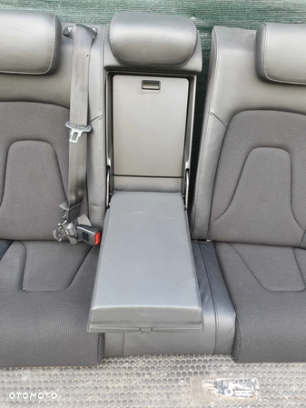Fotele S-Line Półskóra Fotel Kanapa Składana Niepodgrzewane Elektrycznie regulowane Lędzwia Audi A4 B8 Komplet - 32