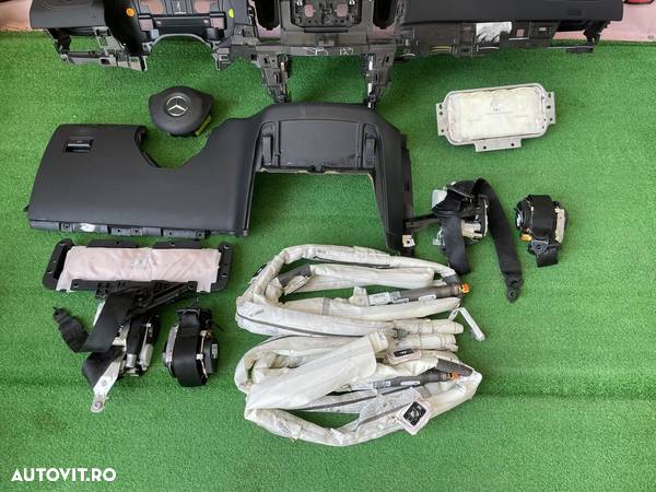 Mercedes Gle Gls W166 W292 Kit airbag plansa bord set airbaguri - 5