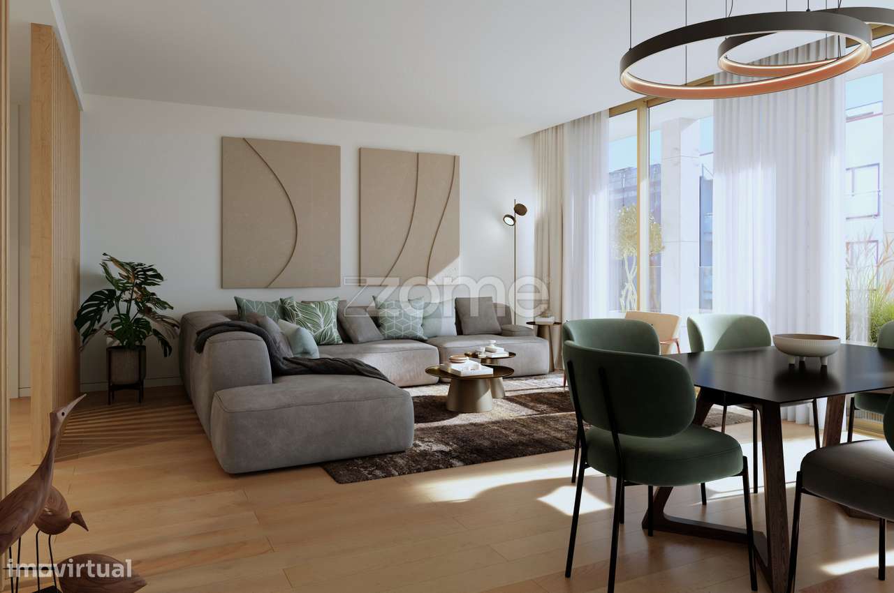 T3 Novo com varanda e lugar de garagem em Matosinhos - Grande imagem: 4/11