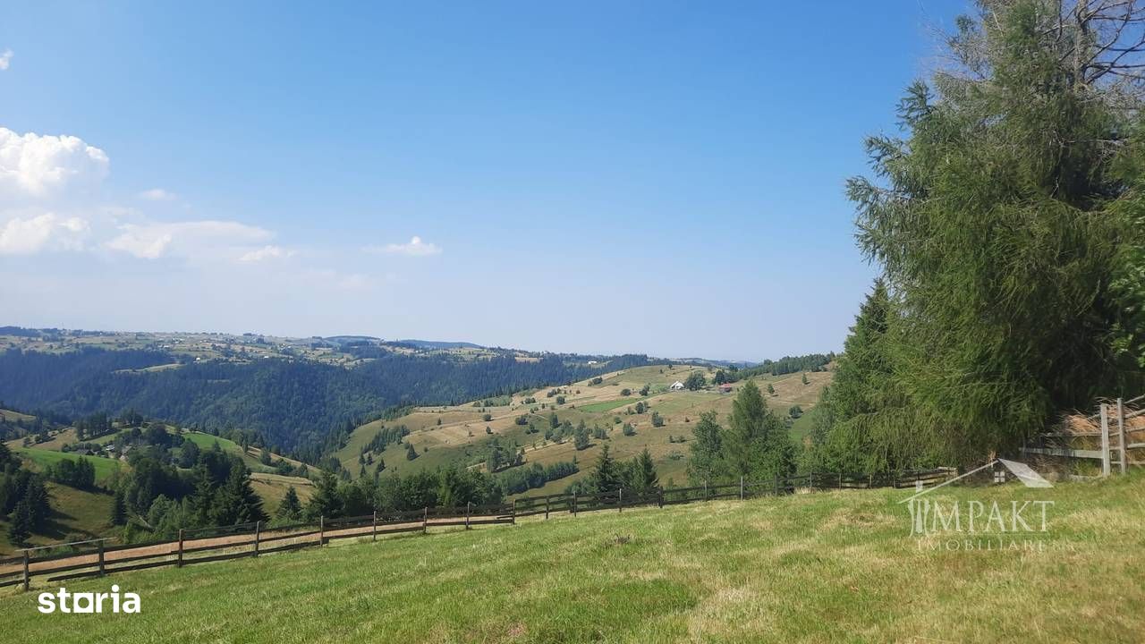 Teren pentru constructia unei cabane cu un view spectaculos