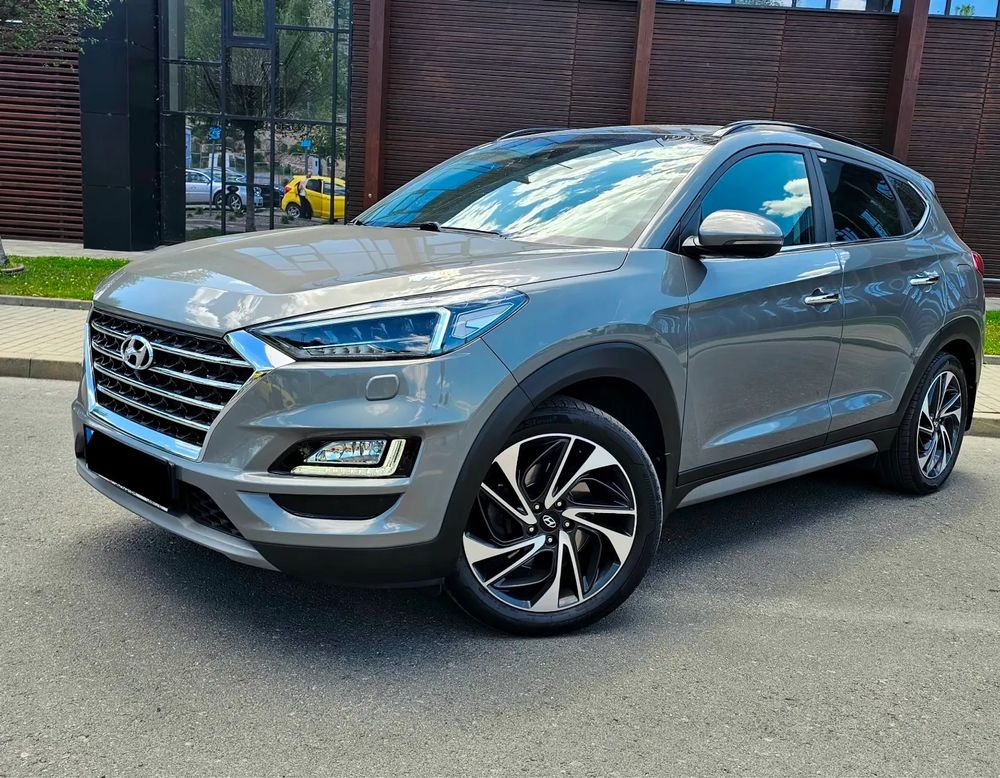 Hyundai Tucson blue 1.6 CRDi 4WD DCT Premium 2019