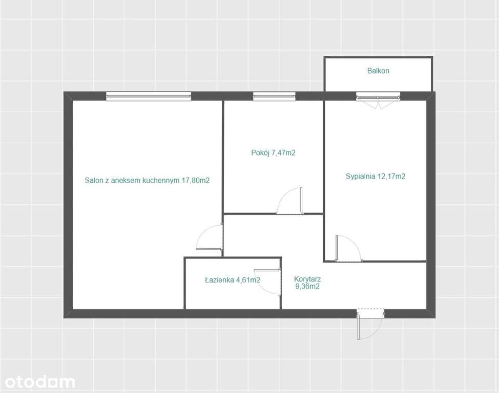 Nowe mieszkanie, 3 pok. Sikorskiego Gorzów Wlkp.-18