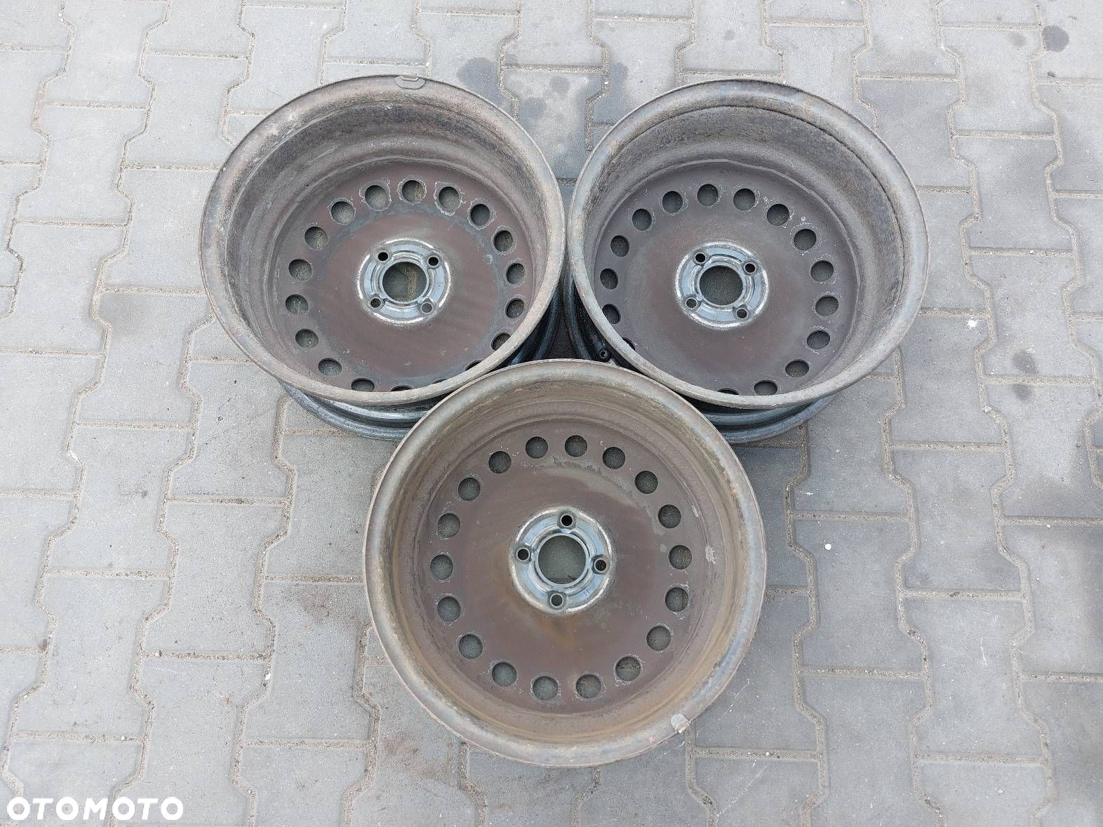 FELGI STALOWE 3SZT 4X100 ET43 FI60.1 15'' RENAULT SCENIC II - 7