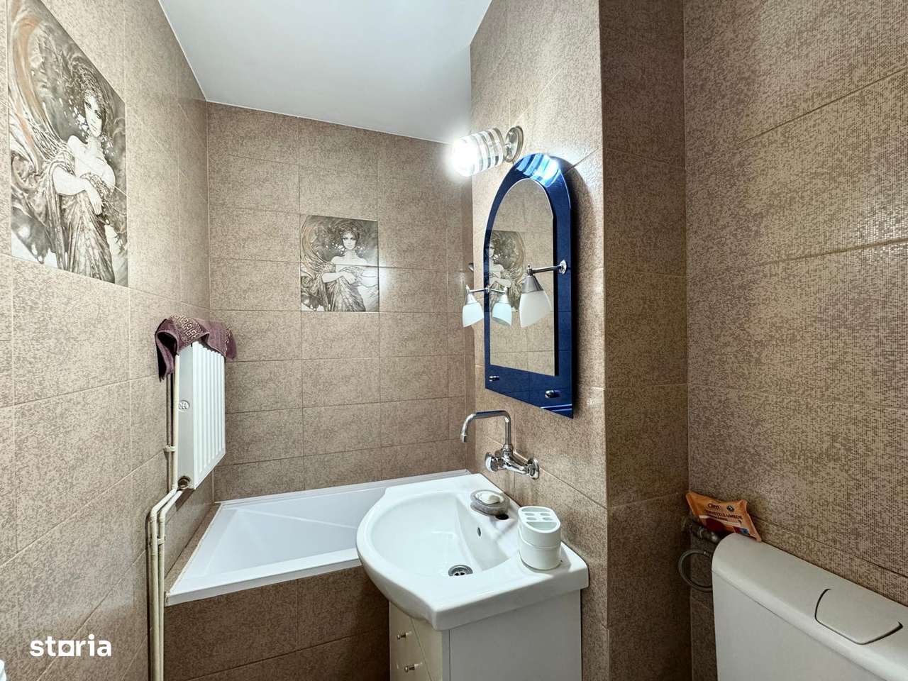 Mircea cel Batran - Apartament 2 camere, et. 3, mobilat/utilat complet-4