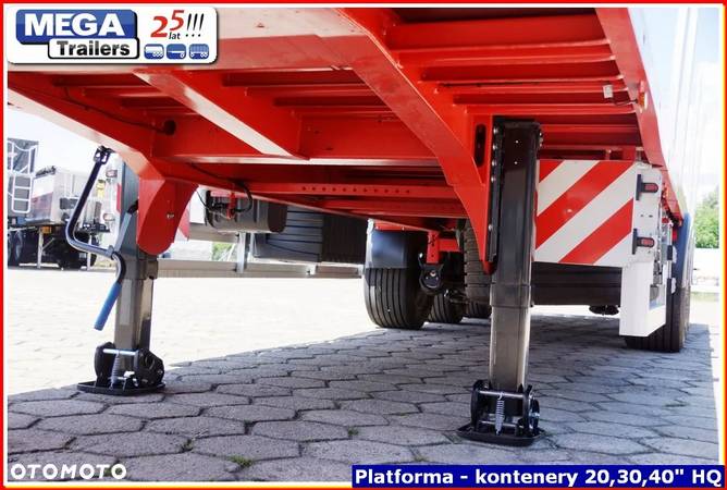 Inny Naczepa platforma H=950 mm MEGA Trailers, budowlana 13.60 m !. - 16