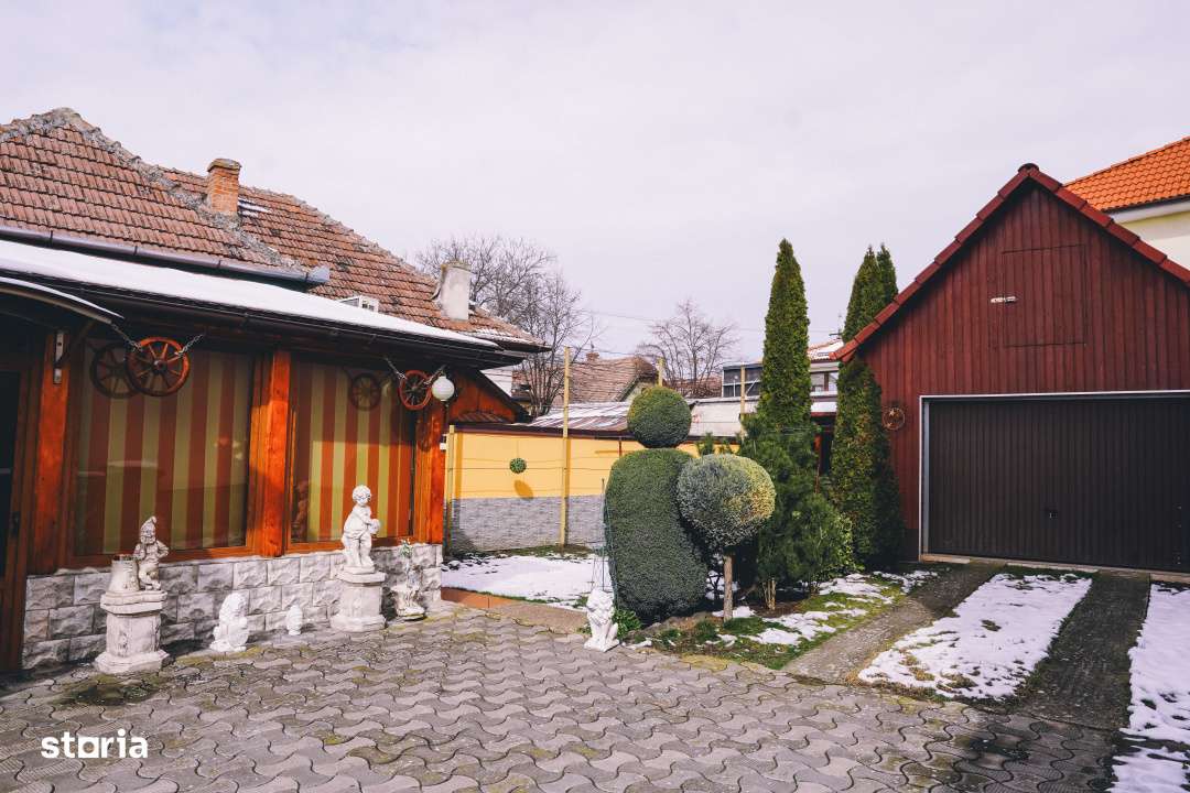 Casa renovata integral 4 camere + garaj | Piata Cluj, Str. Paris, Sibi-0