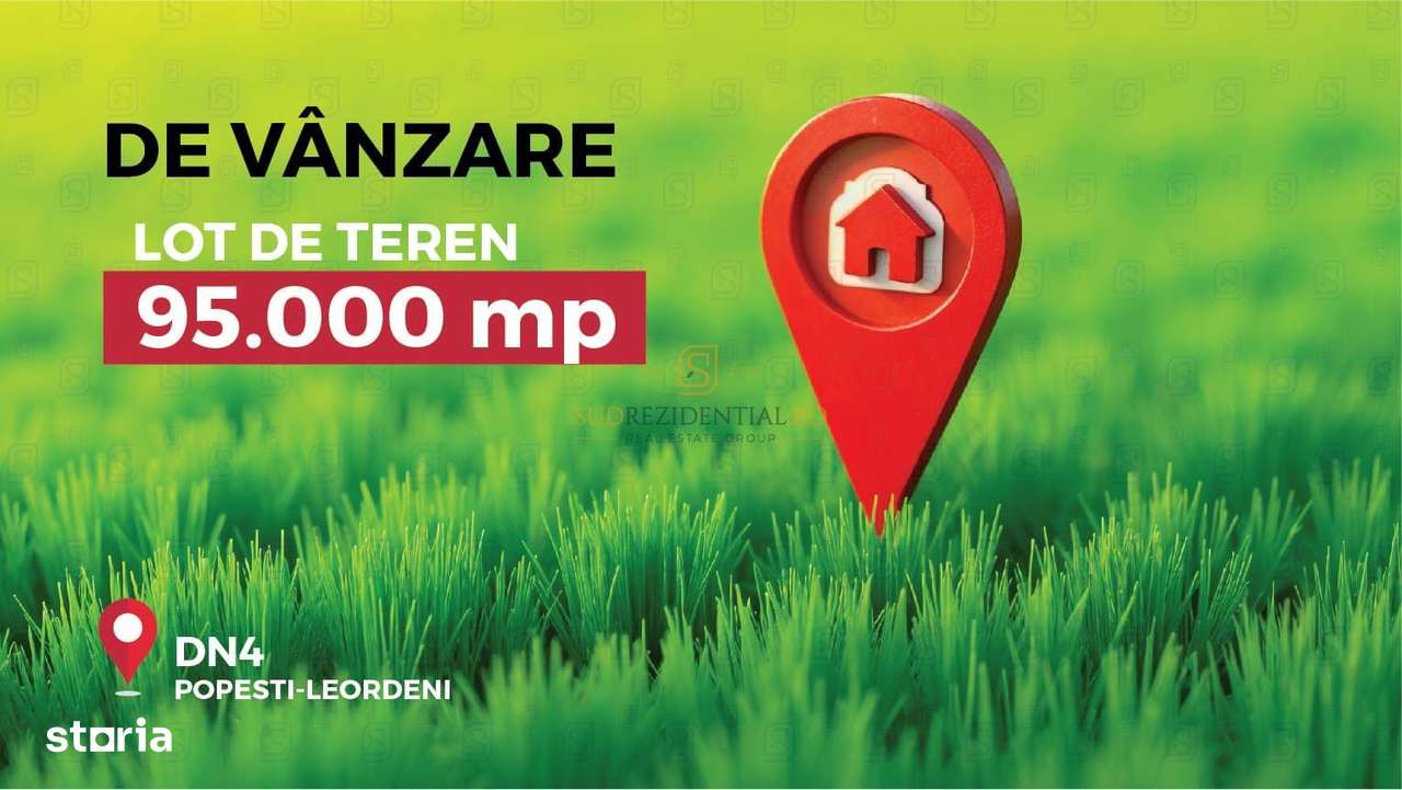 Teren 95000 mp langa depozitele Jumbo – Acces rapid la centura si A0-0